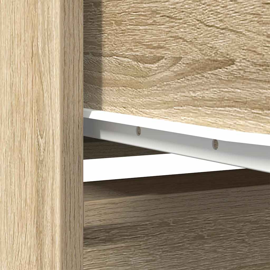 Drawer cabinet Sonoma Oak 55.5x34x119.5 cm Engineered wood