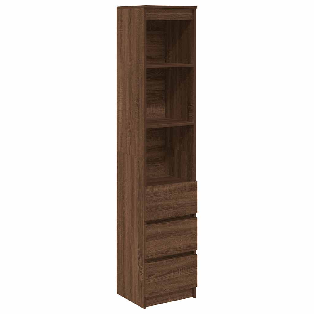 Wardrobe Brown Oak 37.5x35x180 cm Processed wood