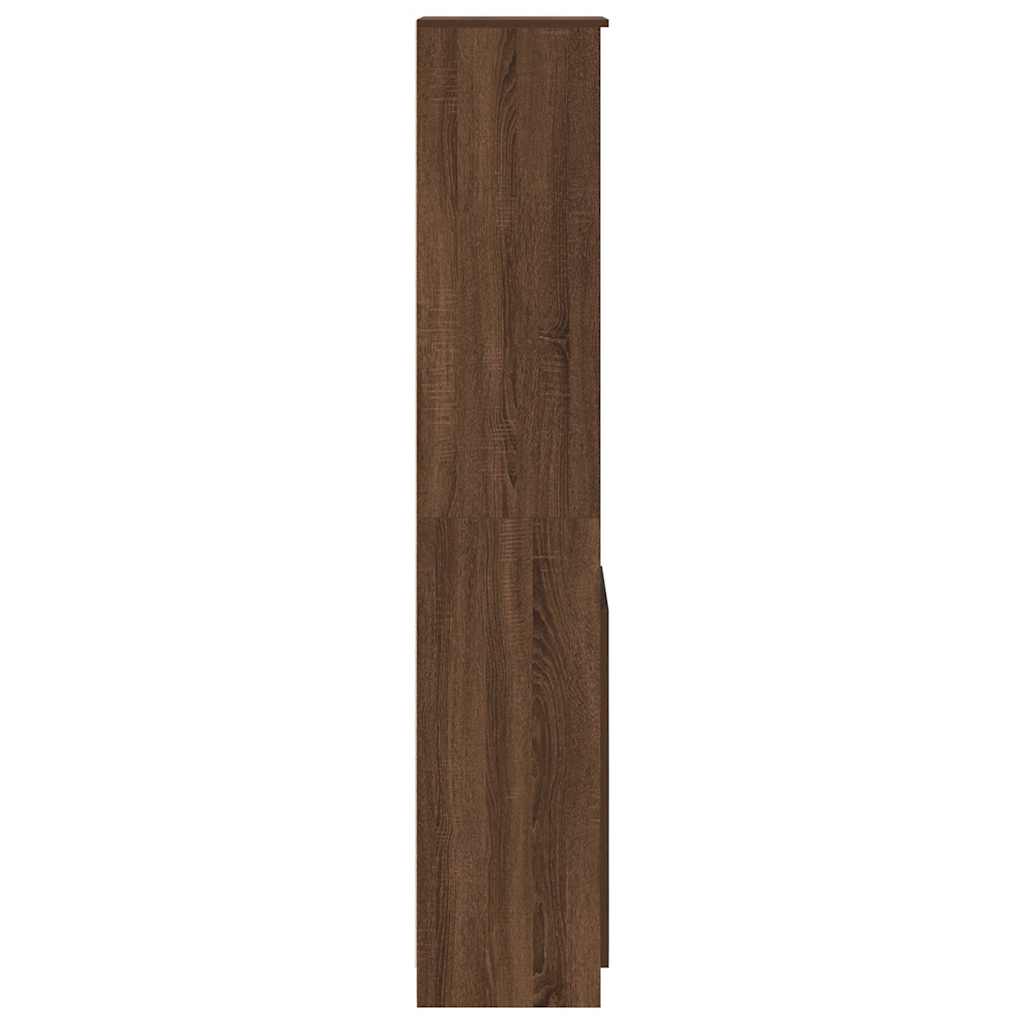 Wardrobe Brown Oak 37.5x35x180 cm Processed wood