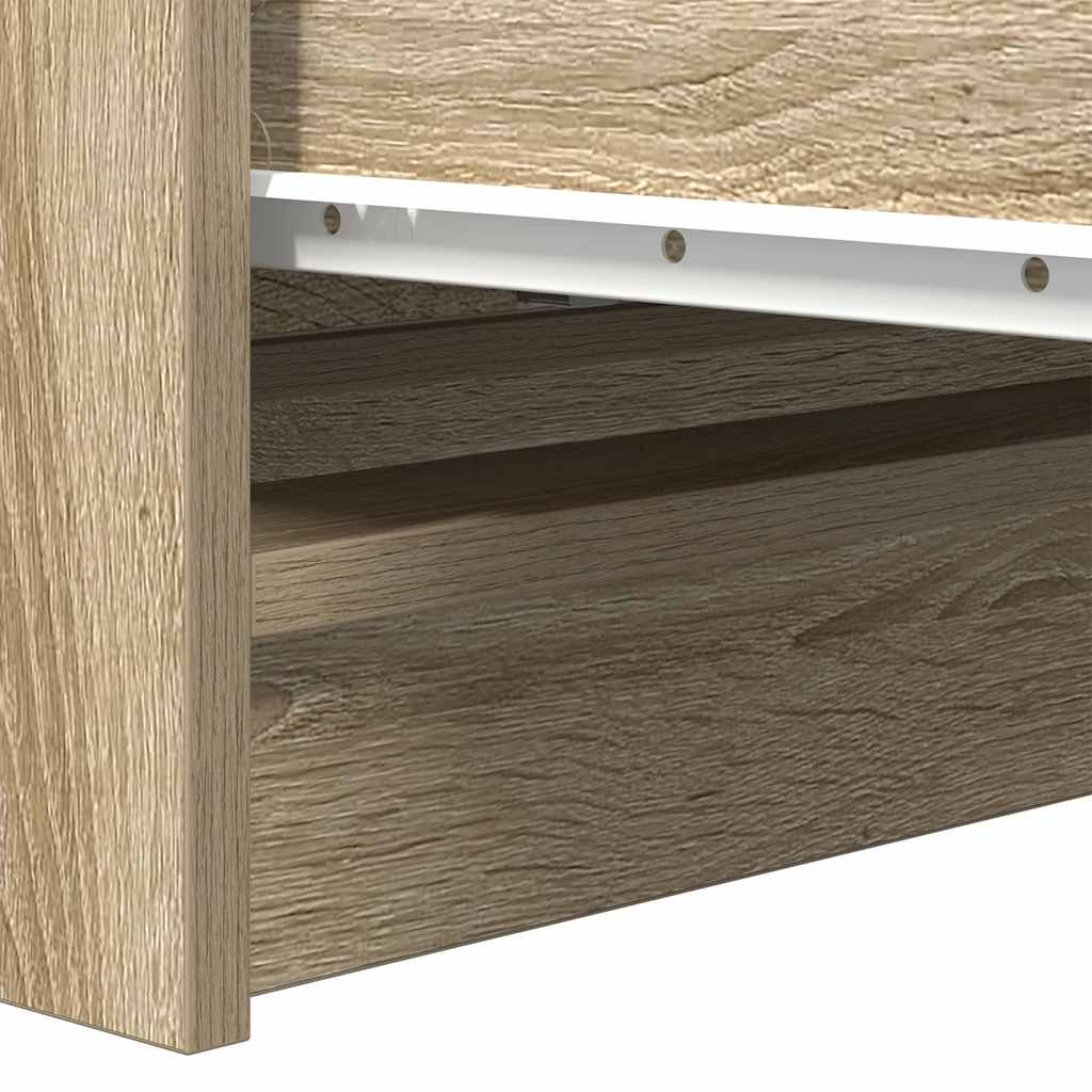 Sideboard Sonoma Oak 80x35x76 cm Processed wood