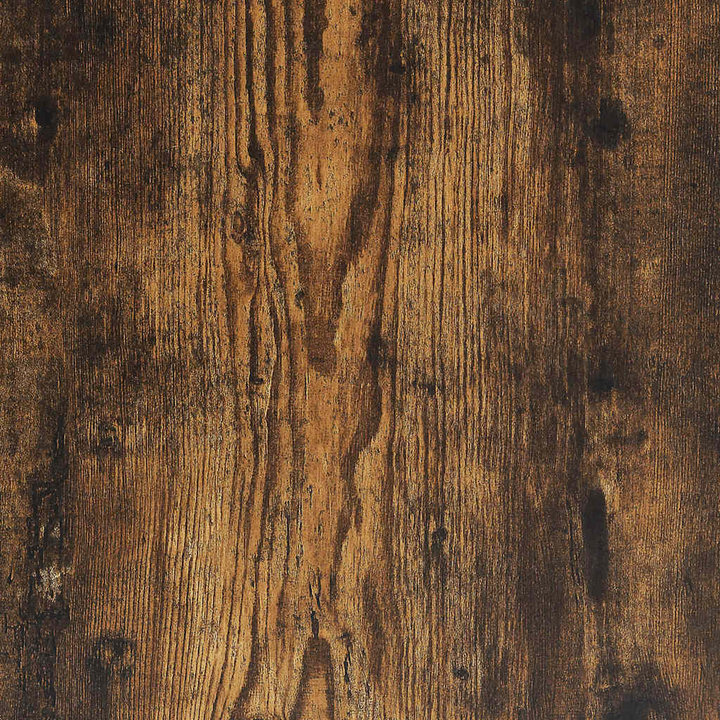 Sideboard Smoked Oak 80x35x76 cm Processed wood