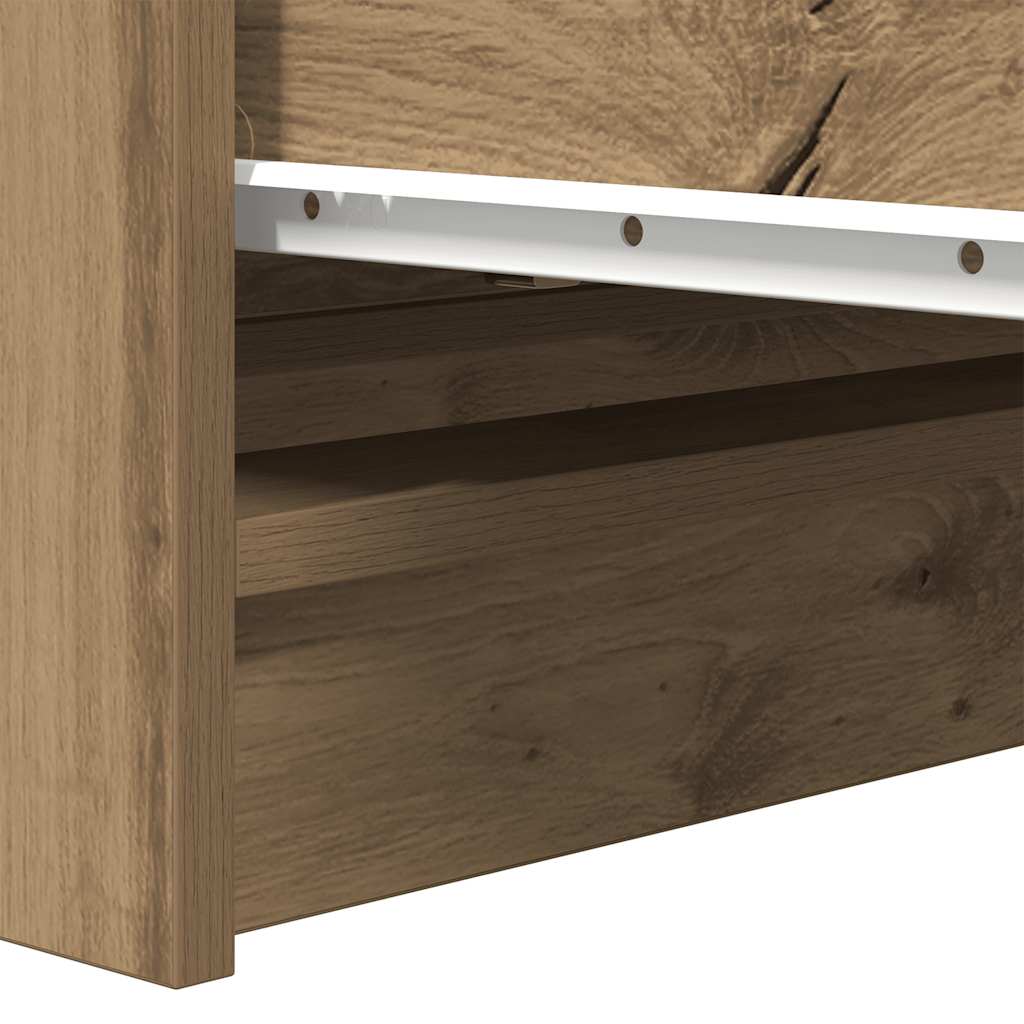 Artisan Oak Sideboard 80x35x76 cm Engineered wood