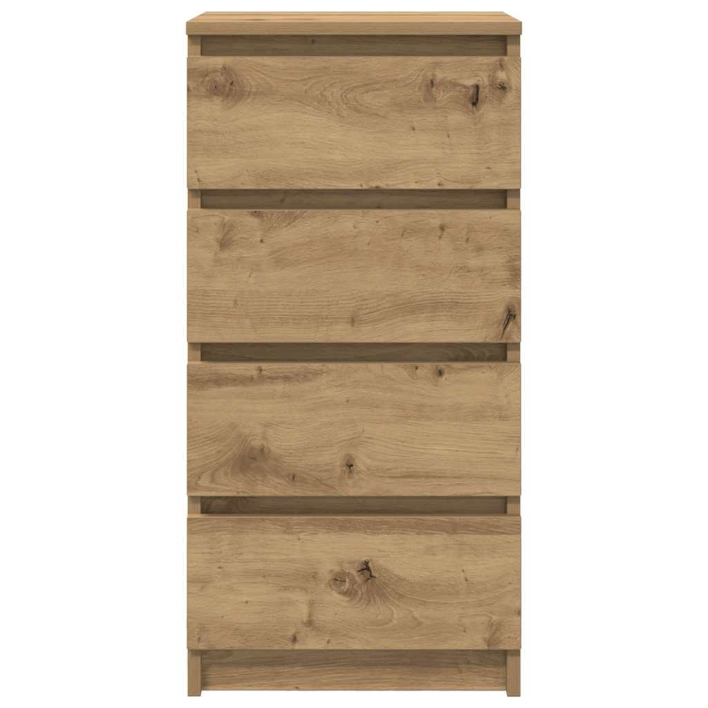 Artisan Oak Sideboard 37.5x35x76 cm Engineered wood