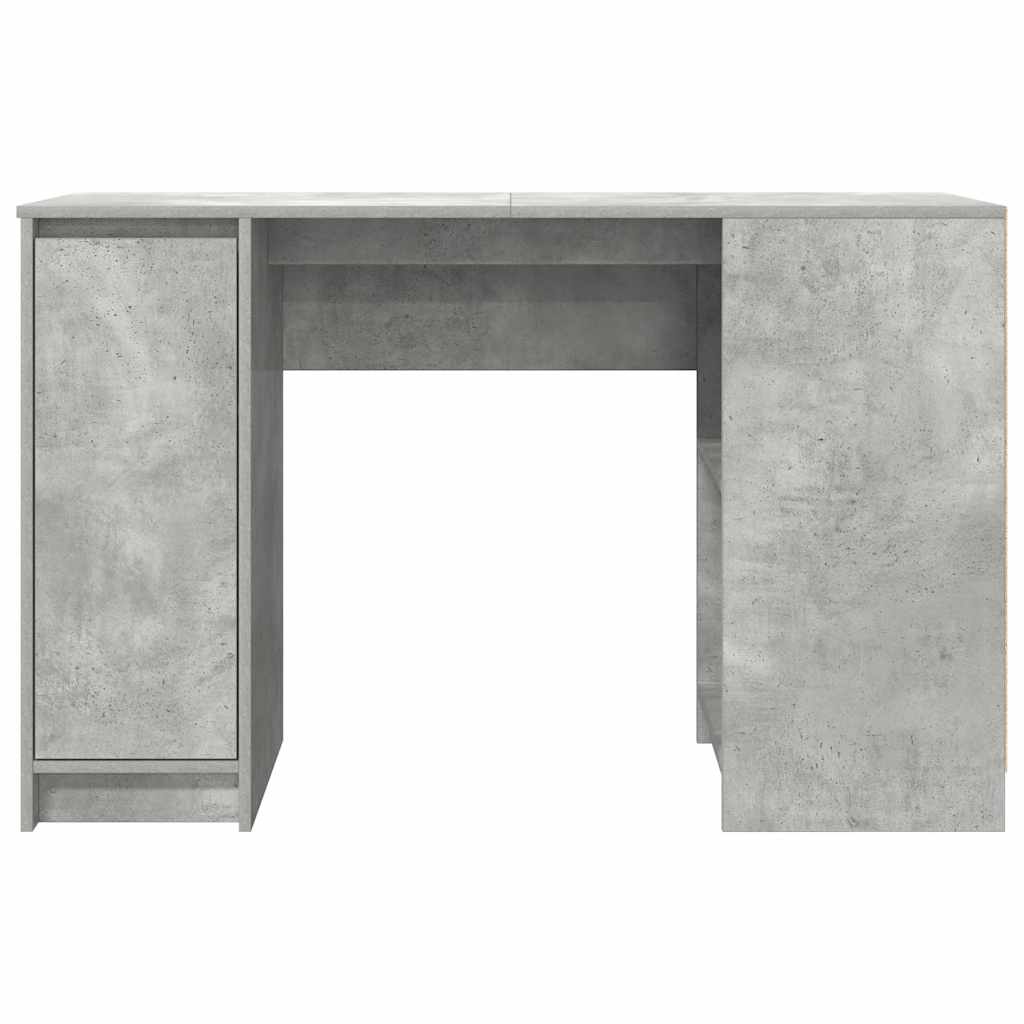 Birou Beton Gri 120x42x76 cm Lemn prelucrat