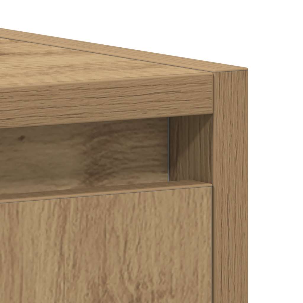 Bathroom sink cabinet, handcrafted oak 65x33x60cm processed wood