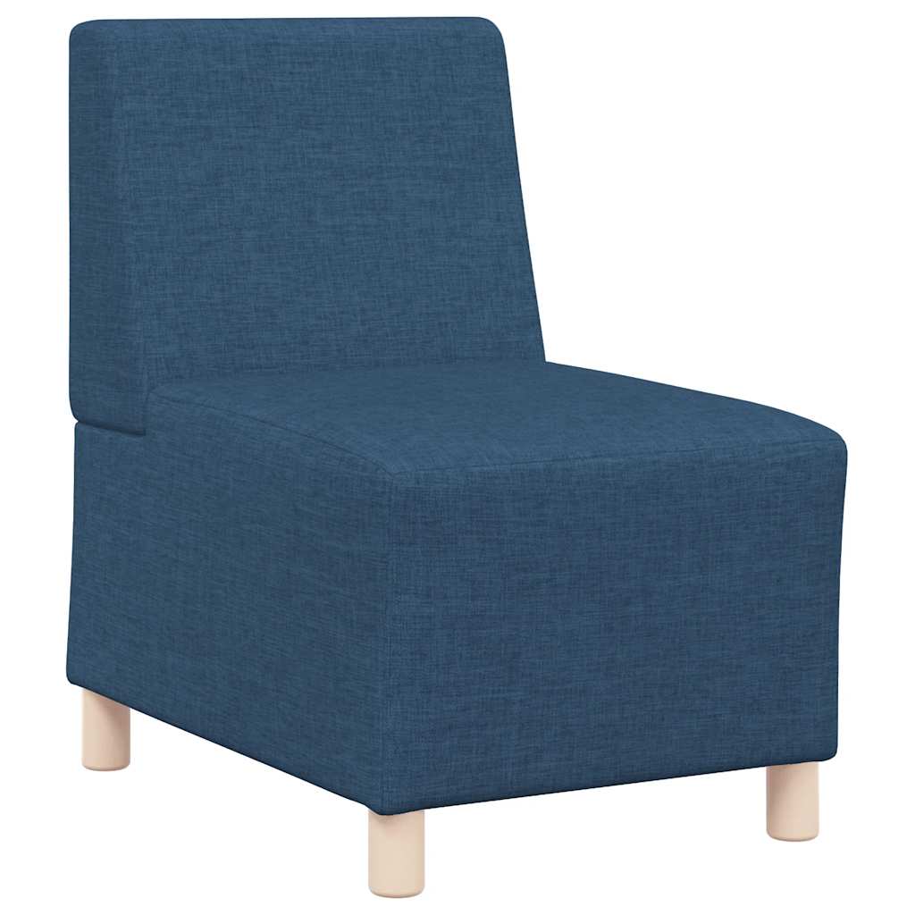 Armchair, blue, 55 cm, fabric