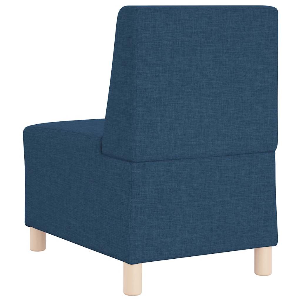 Armchair, blue, 55 cm, fabric