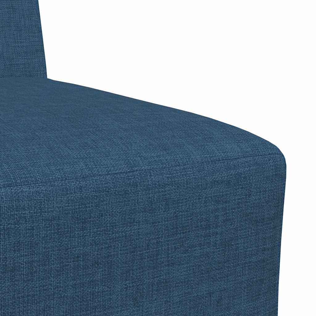 Armchair, blue, 55 cm, fabric