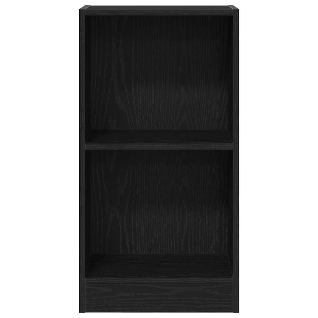 Bookcase Black Oak 40x24x76 cm Processed wood