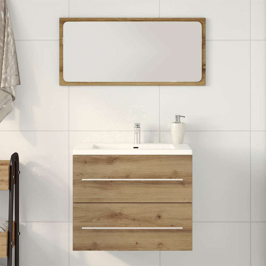 Bathroom Sink Cabinet Artisan Oak Engineered Wood