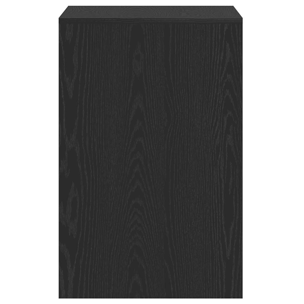 Birou Stejar negru 101x50x76,5 cm Lemn prelucrat