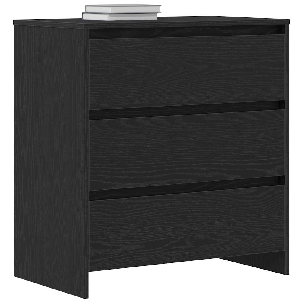 Sideboard, black oak, 70x41x75cm, processed wood