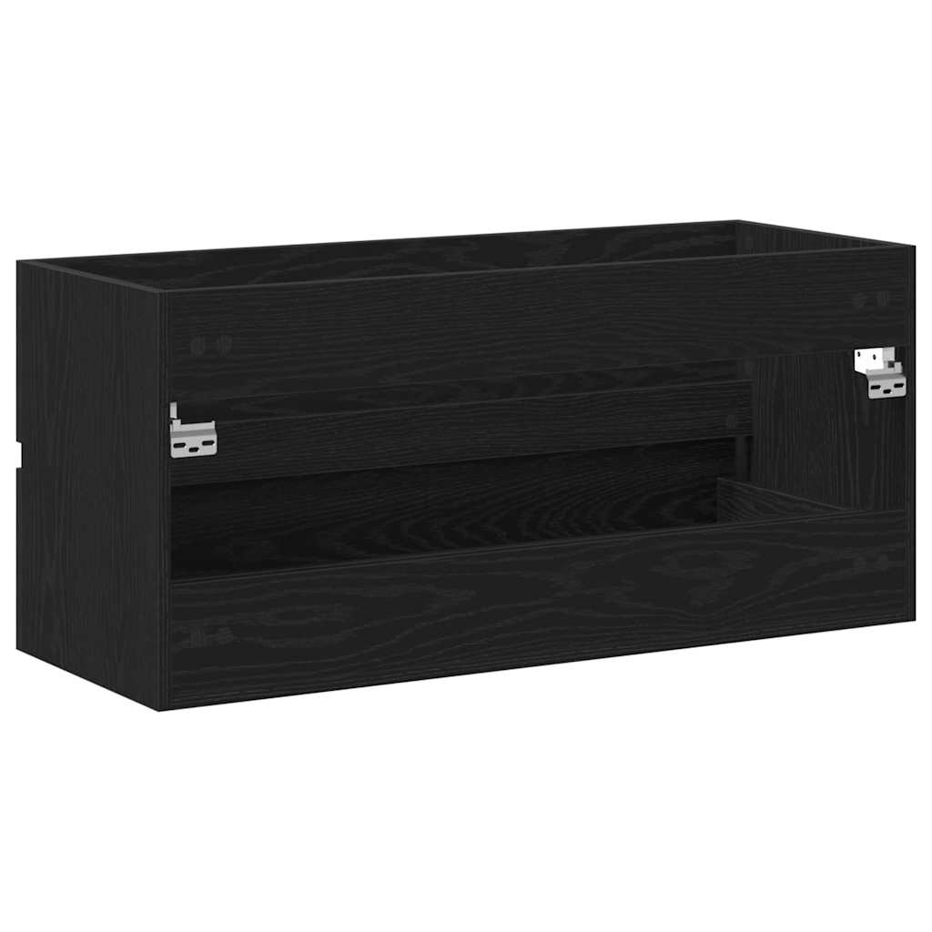 Dulap pentru chiuvetă Stejar negru 100x38,5x45cm Lemn prelucrat