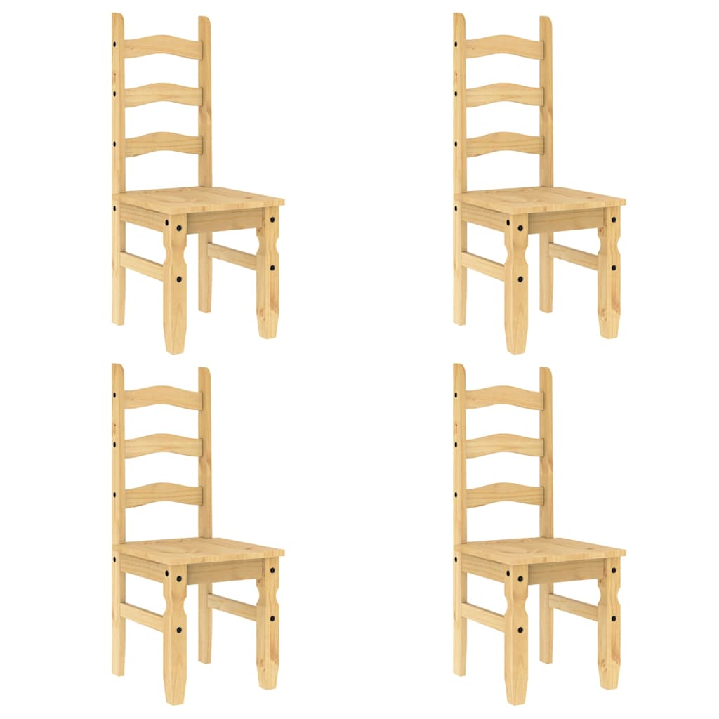 5-piece "Panama" solid pine wood dining set