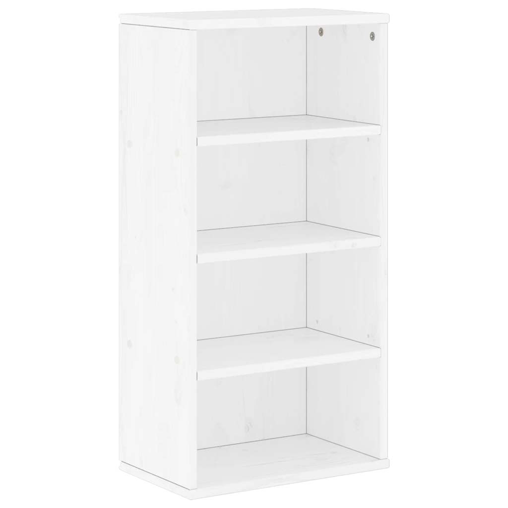 ODDA 5-piece TV units with storage in solid white pine wood