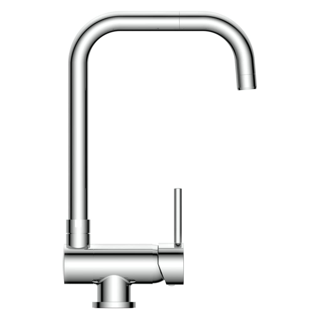 Kitchen faucet, tilt spout, FLEXO, chrome