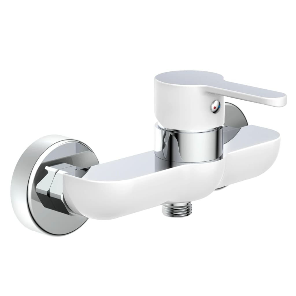 DIZIANI shower faucet, white-chrome