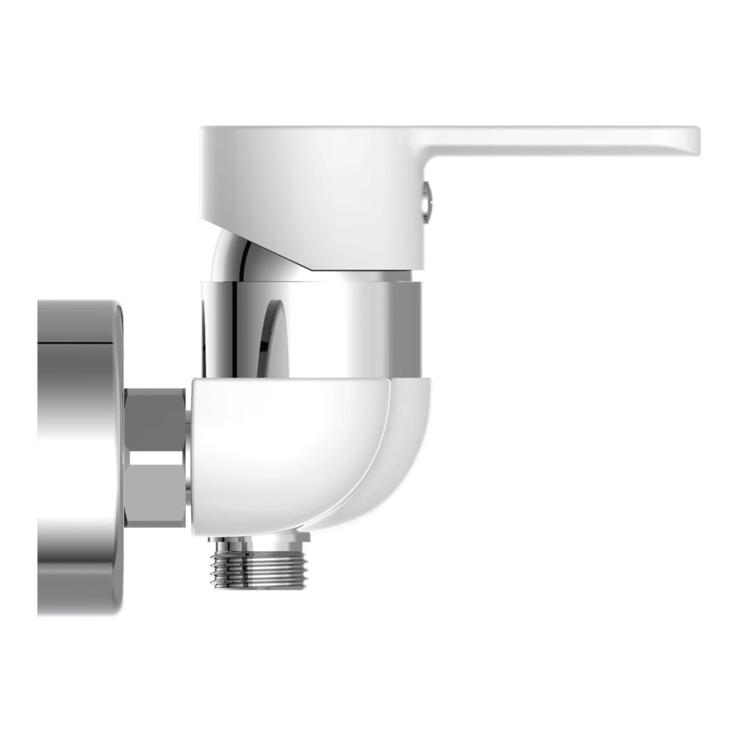 DIZIANI shower faucet, white-chrome