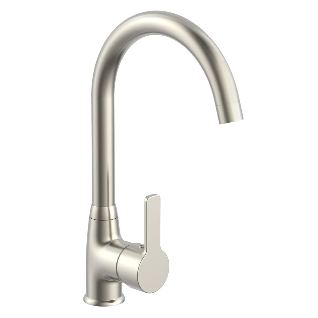 "DIZIANI" kitchen mixer tap, stainless steel