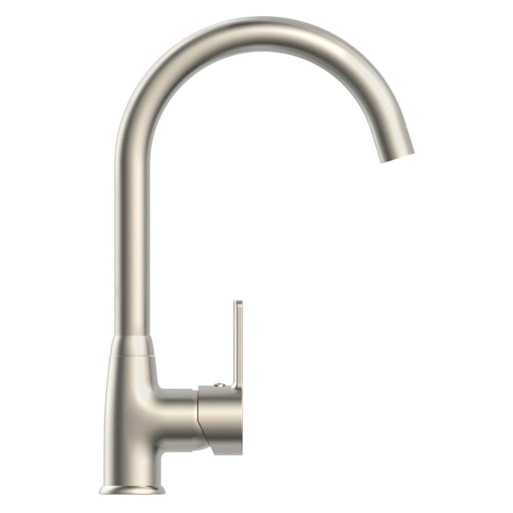 "DIZIANI" kitchen mixer tap, stainless steel